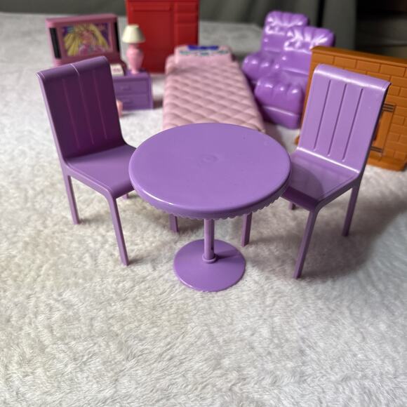 Rare 90s Meritus doll house Furniture Vintage Light Up Replacement Country Manor - Picture 4 of 11